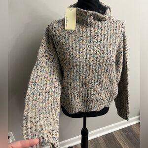 The Korner Multicolor Knit Sweater S/M NWT